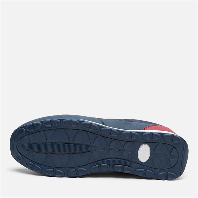 Mens Cruiser Trainers Navy/Grey/Red - Image 5