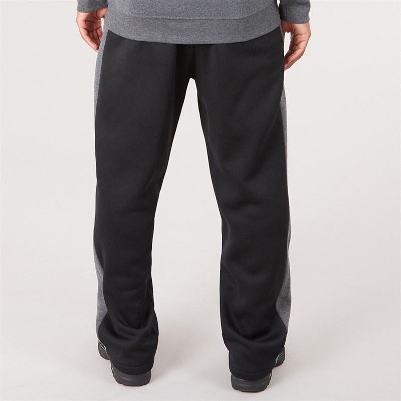 Mens Vukas Wide Fit Joggers Jet Black/Charcoal Marl - Image 2