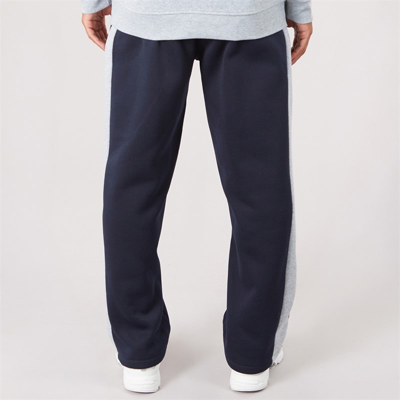 Mens Vukas Wide Fit Joggers Navy/Light Grey Marl - Image 2