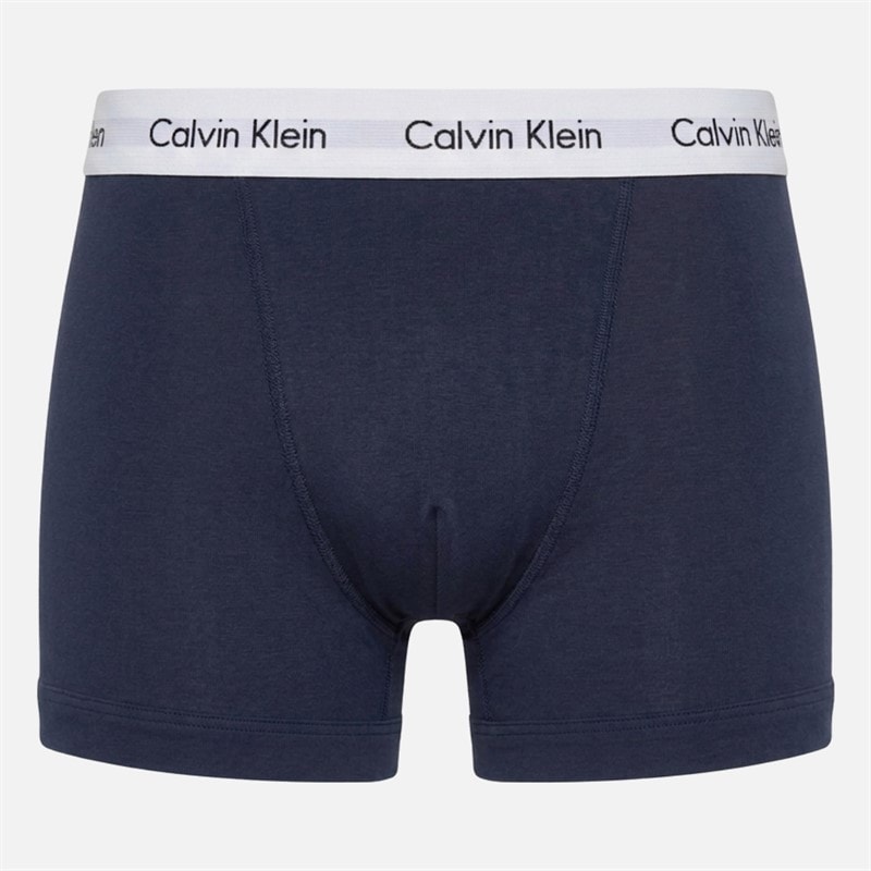 Mens Three Pack Trunks Blue Nights W White Wb/Ashes Of Ro - Image 4