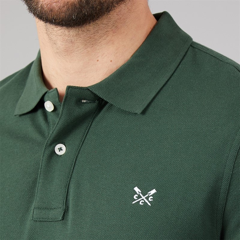 Mens Long Sleeve Polo Shirt Sycamore - Image 3