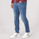 Mens Buraca Slim Fit Jeans Stonewash