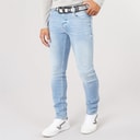 Mens Barbeck Slim Fit Jeans Light Wash