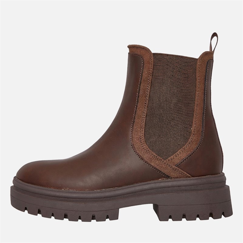 Rocket Dog Womens Drake Chelsea Boots Dark Brown