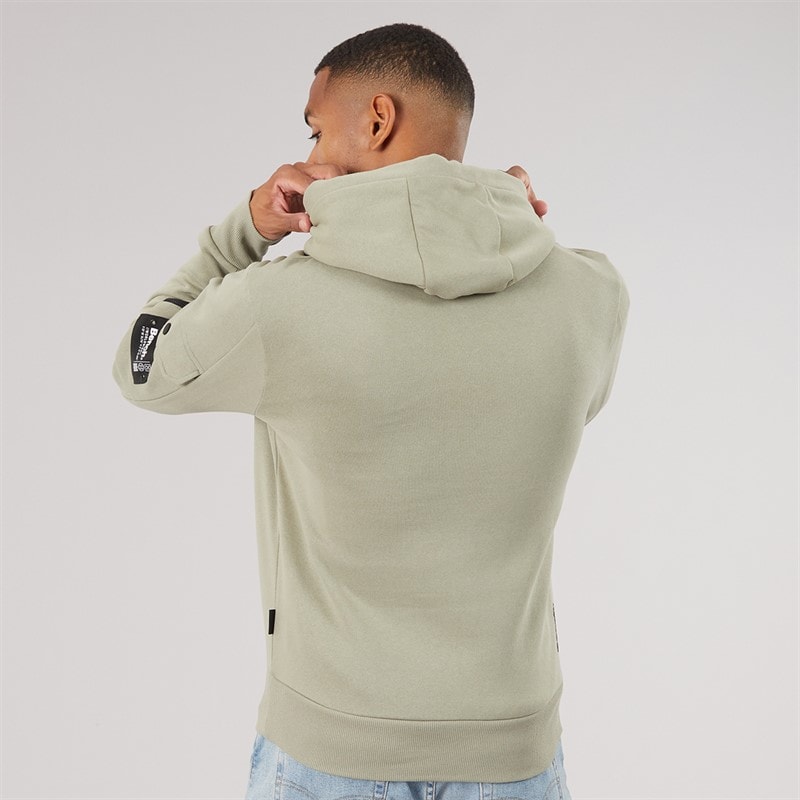 Mens Dimora Utility Hoodie Sage - Image 2