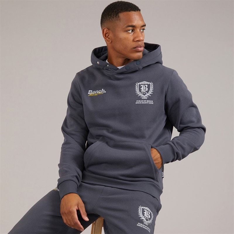 Mens Sevotta Graphic Tracksuit Faded Navy - Image 3