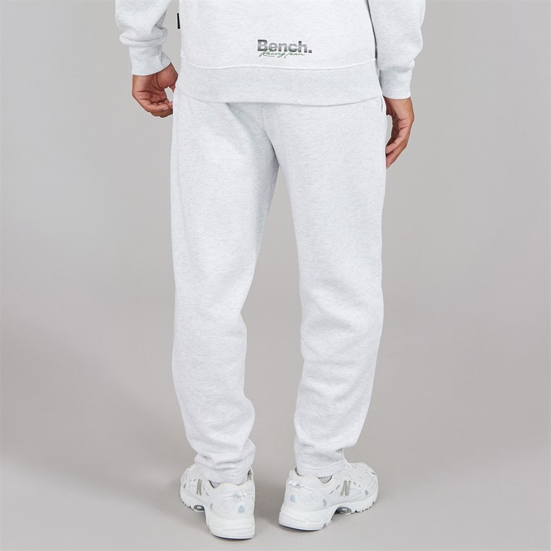 Mens Whitworth Oversized Joggers Light Grey Marl - Image 2