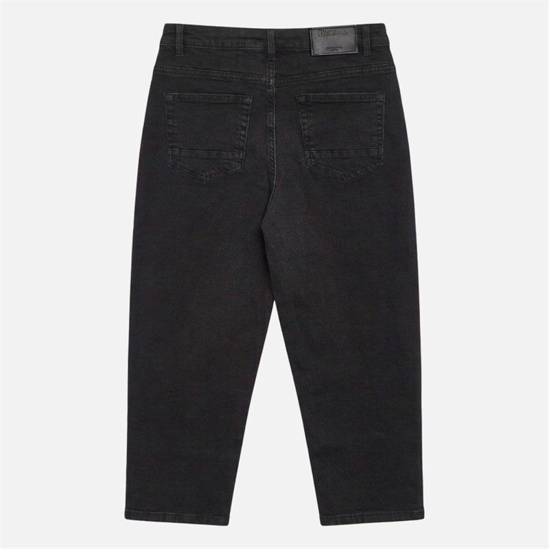 Boys Jenkyn Barrel Leg Washed Jeans Black - Image 2