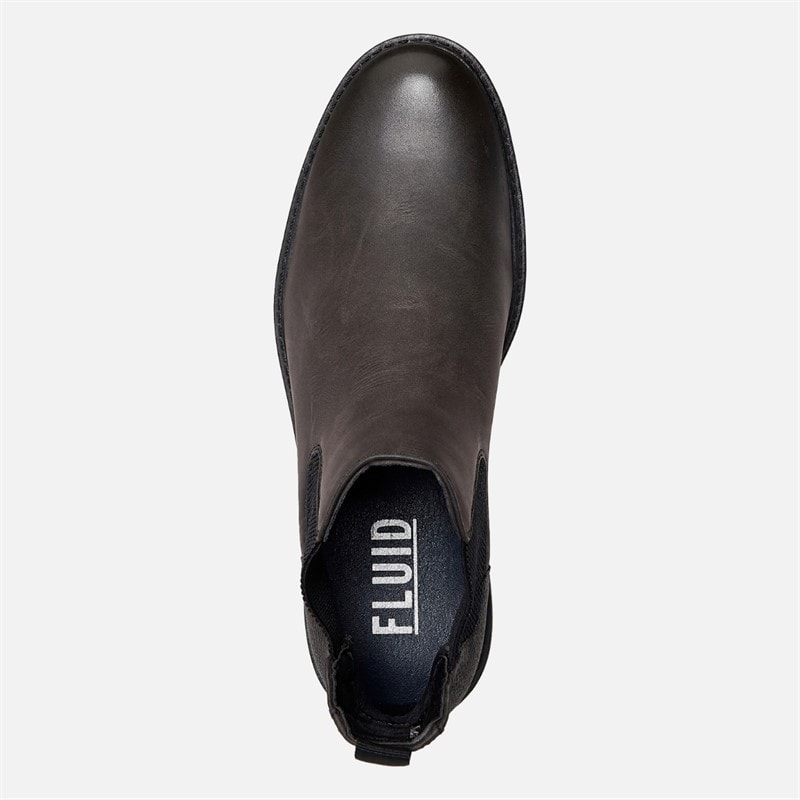 Mens Camden Casual Chelsea Boots Black - Image 4