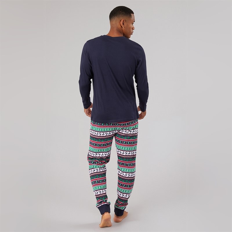 Mens Christmas Family Pyjama Set Multi - Image 2