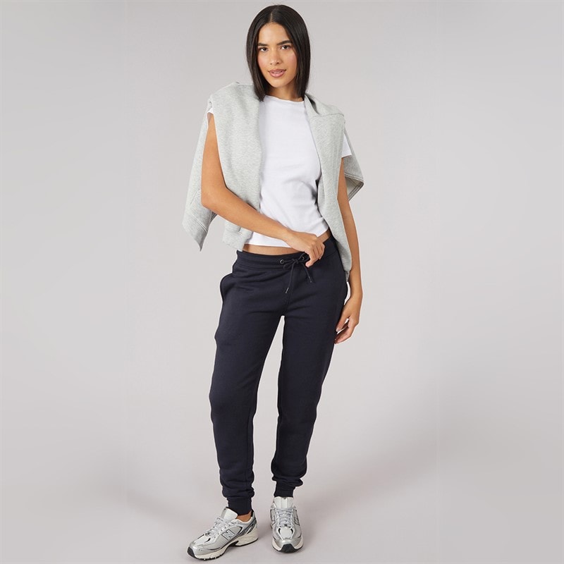 Womens Joggers Navy - Image 3