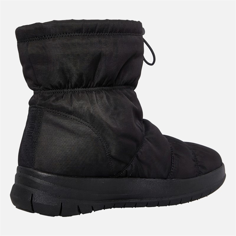 Womens Flowease Nylon Winter Boots Black - Image 5