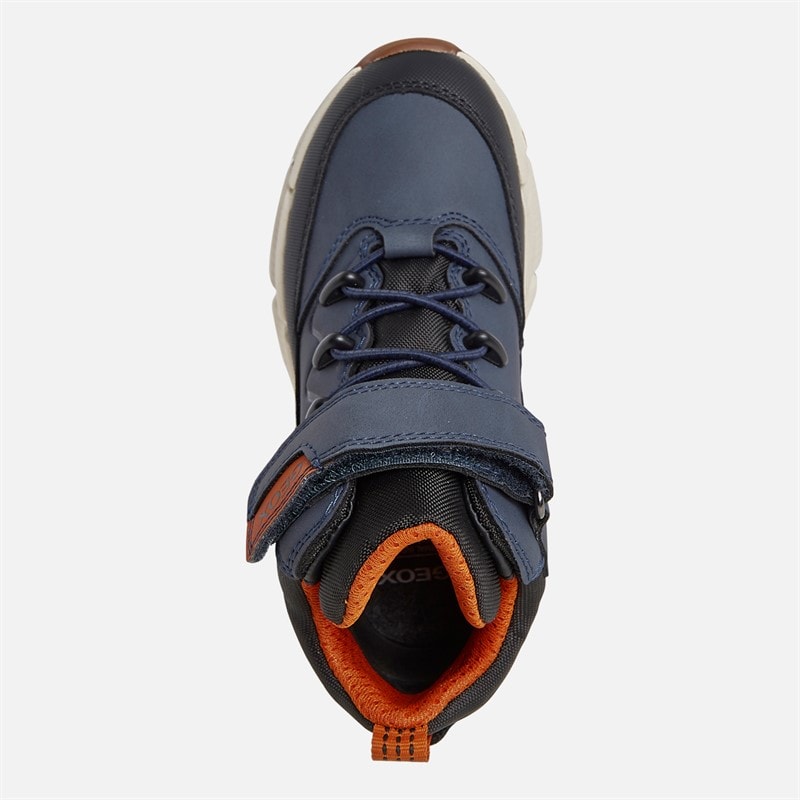 Boys Flexyper Plus Boots Navy/Black - Image 4