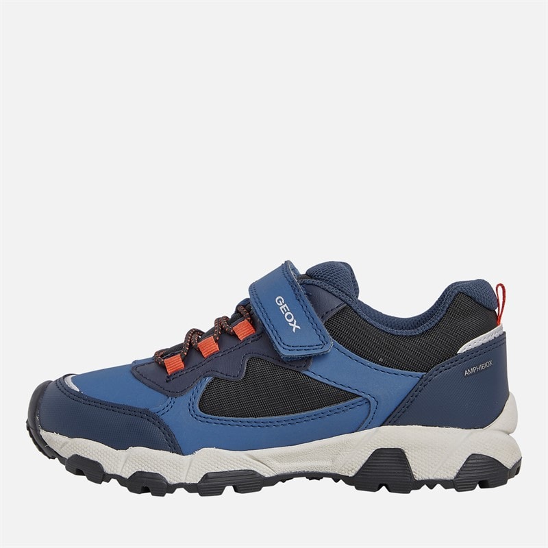 GEOX Boys Magnetar Trainers Avio/Navy