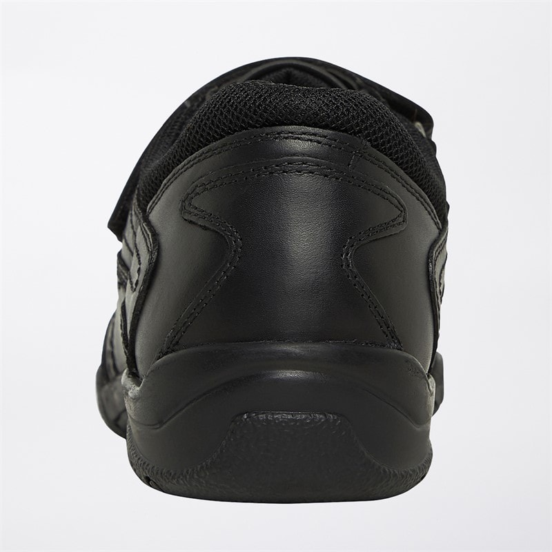 Junior Boys Jezza 2 Leather School Shoes Black - Image 3