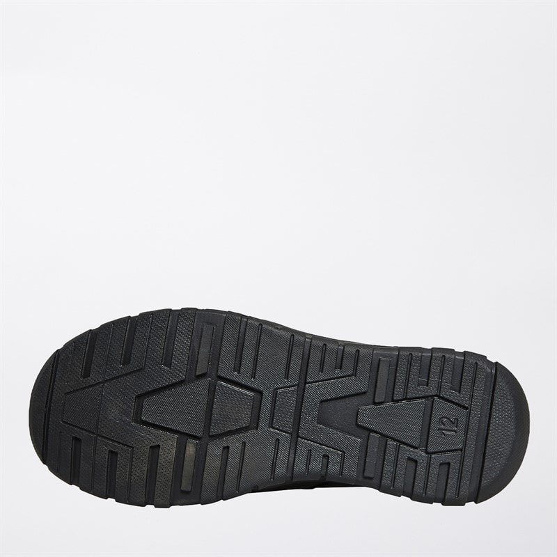 Boys Toronto Double Strap School Shoes Black - Image 2