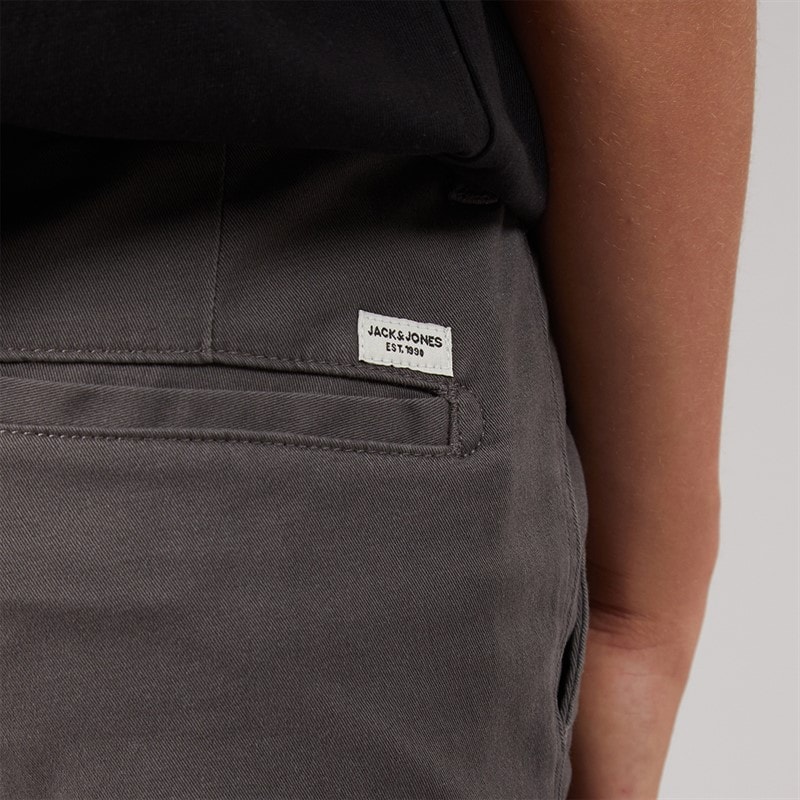 Boys Marco Dean Cuffed Cargo Pants Asphalt - Image 3