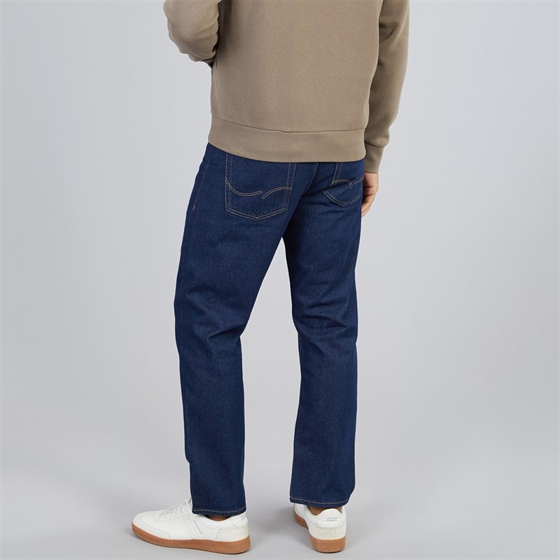 Mens Chris Original Relaxed Fit Jeans Dark Blue - Image 2