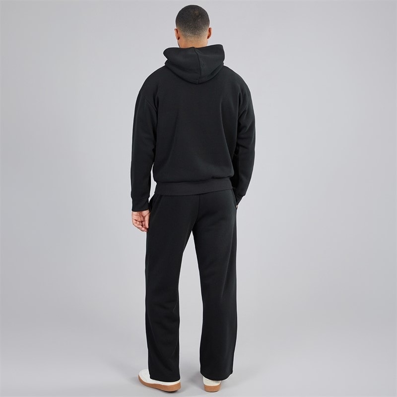 Mens Oversized Tracksuit Black - Image 2