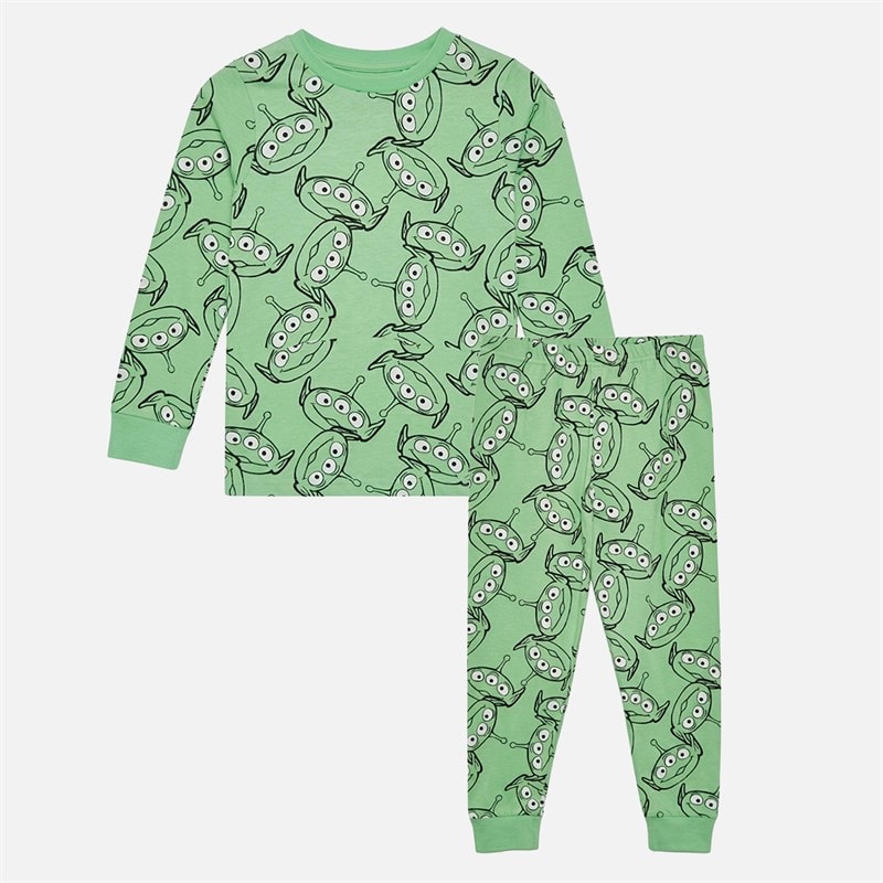 Toy Story Boys Pyjama Set Green