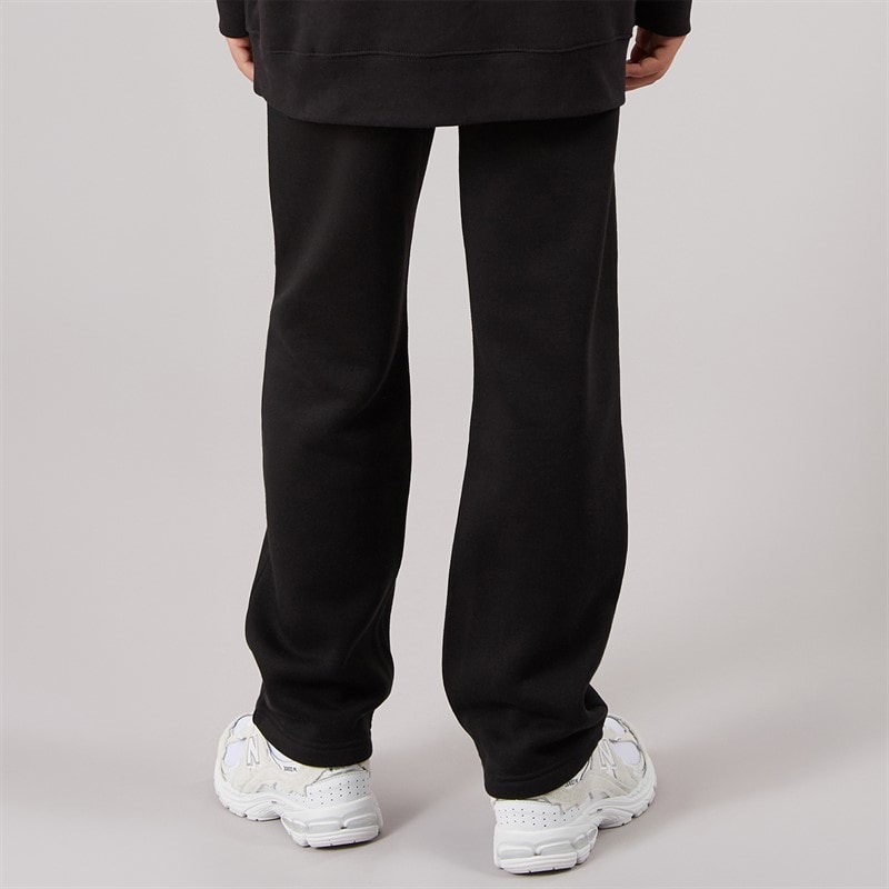 Boys Open Hem Joggers Black - Image 2