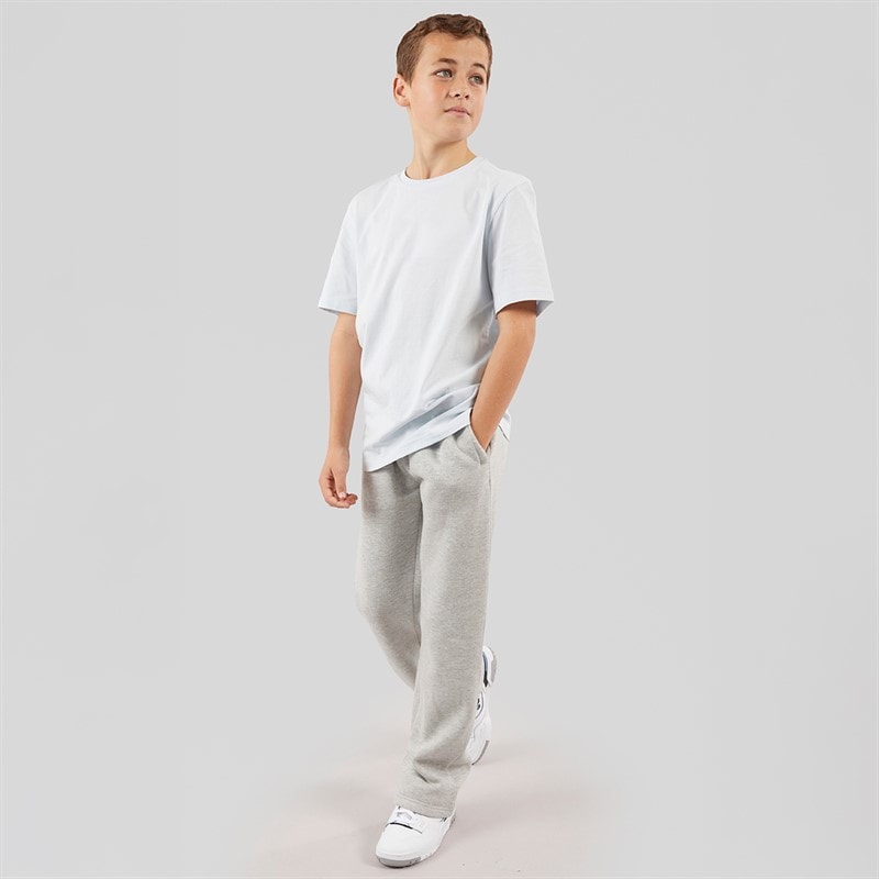 Boys Open Hem Joggers Grey Marl - Image 3