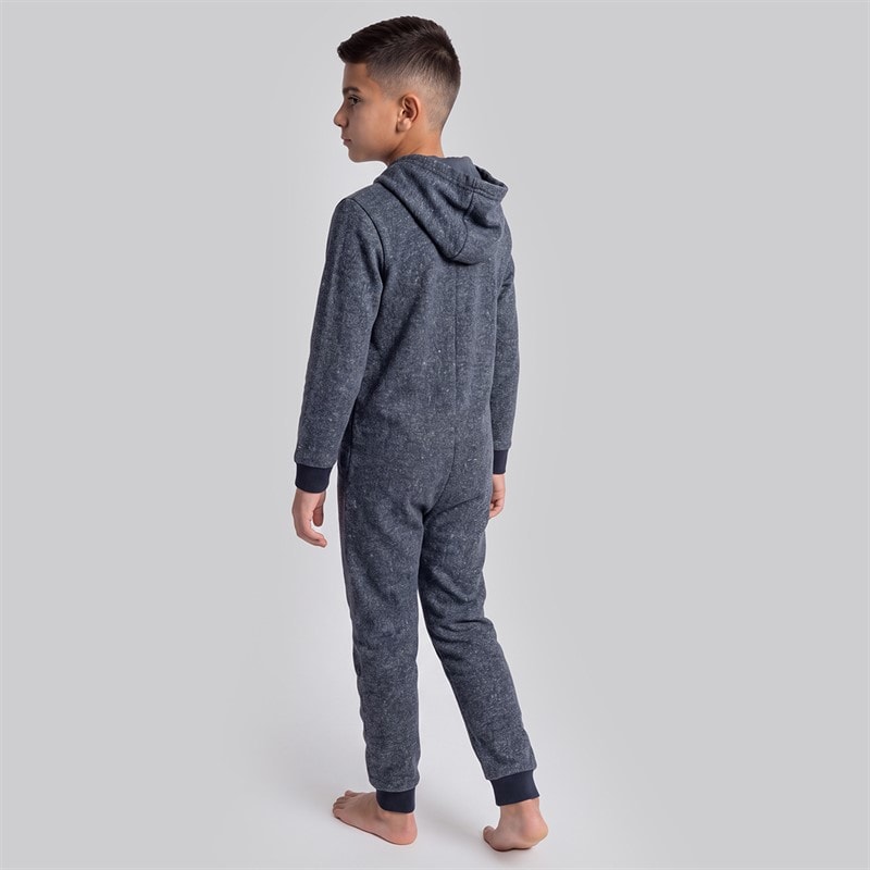 Boys Onesie Navy Mix - Image 2