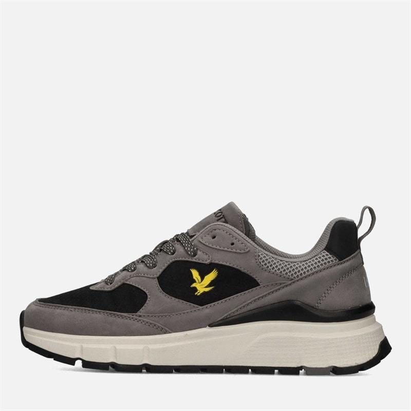 Mens Villa Trainers Grey - Image 1
