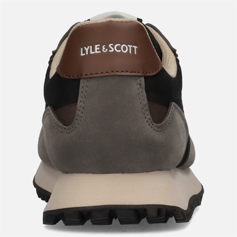 Mens Anfield Trainers Grey/Brown - Image 3