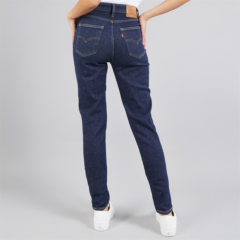 Womens 721 High Rise Skinny Jeans Tenacious Rinse - Image 2
