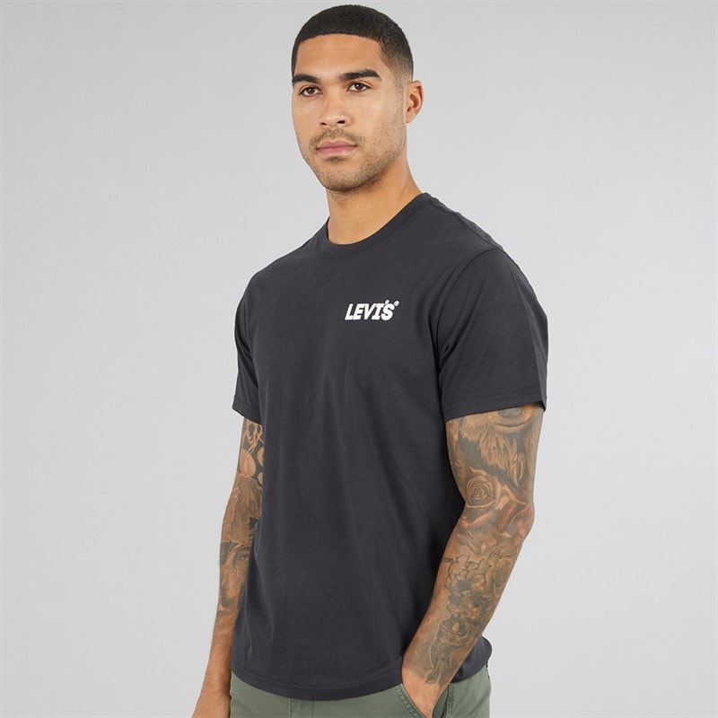 Mens Relaxed Fit T-Shirt Caviar - Image 1