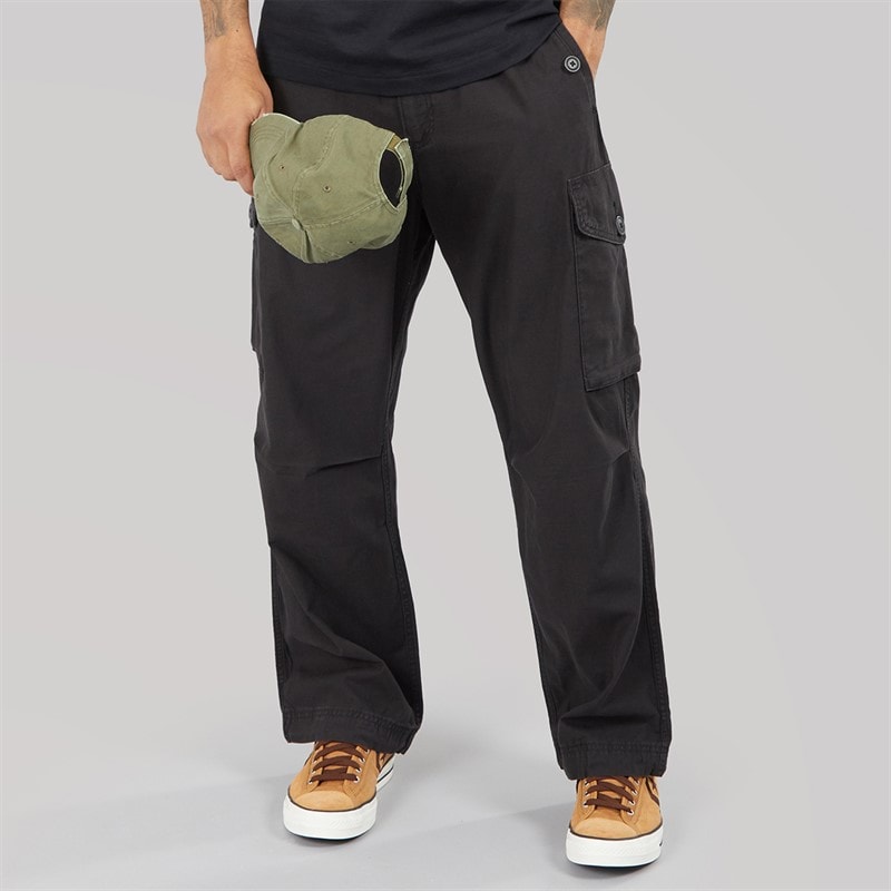 Levi's Mens Baggy Field Cargo Trousers Meteorite