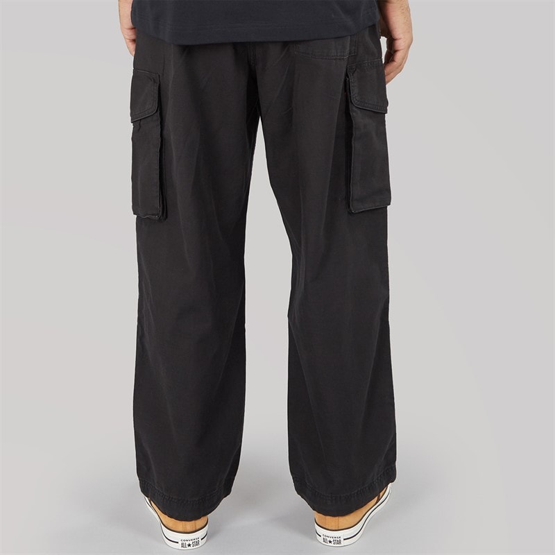 Mens Baggy Field Cargo Trousers Meteorite - Image 2