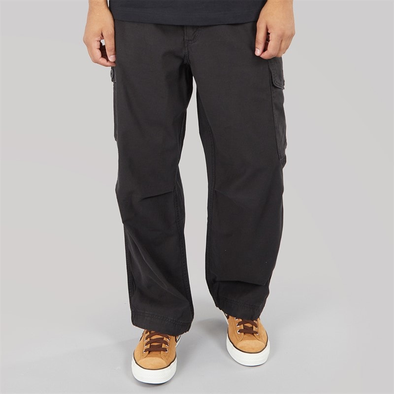 Mens Baggy Field Cargo Trousers Meteorite - Image 3