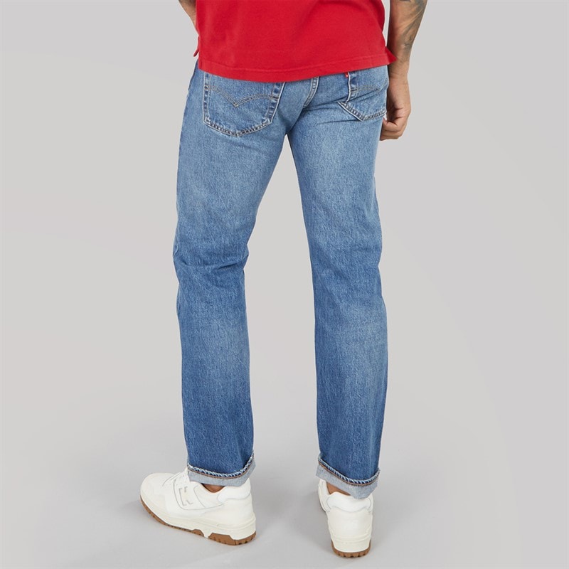 Mens 501 Original Straight Fit Jeans Feeling Powerful - Image 2