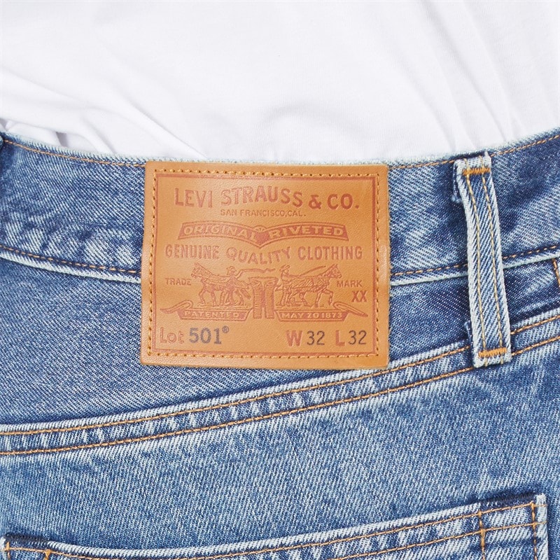 Mens 501 Original Straight Fit Jeans Feeling Powerful - Image 5