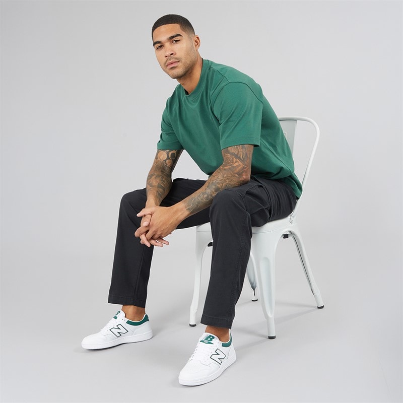 Mens XX Cargo Taper Jeans Mineral Black - Image 4