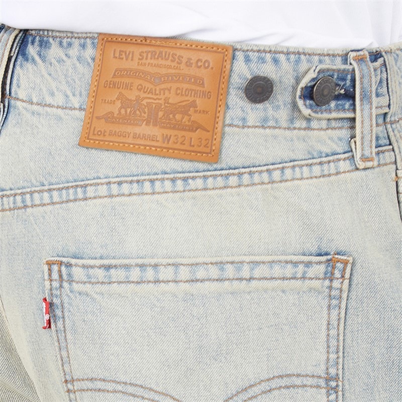 Mens Baggy Barrel Leg Jeans My Tinted Journey - Image 5