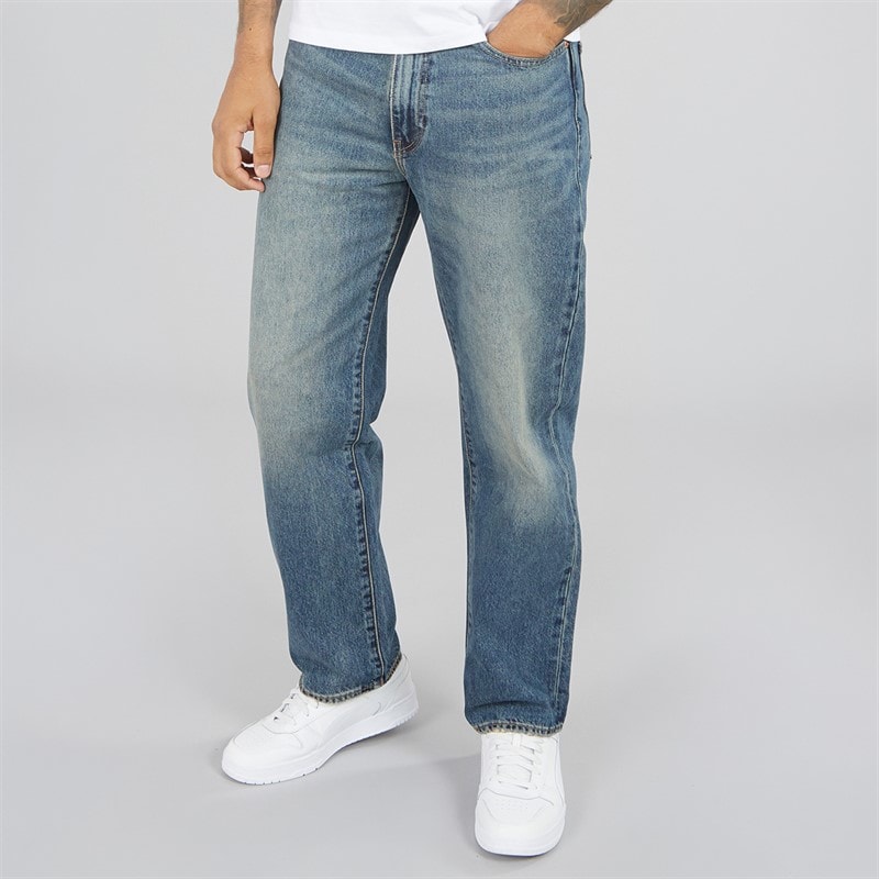 Mens 568 Loose Straight Jeans Aisle Seat - Image 3