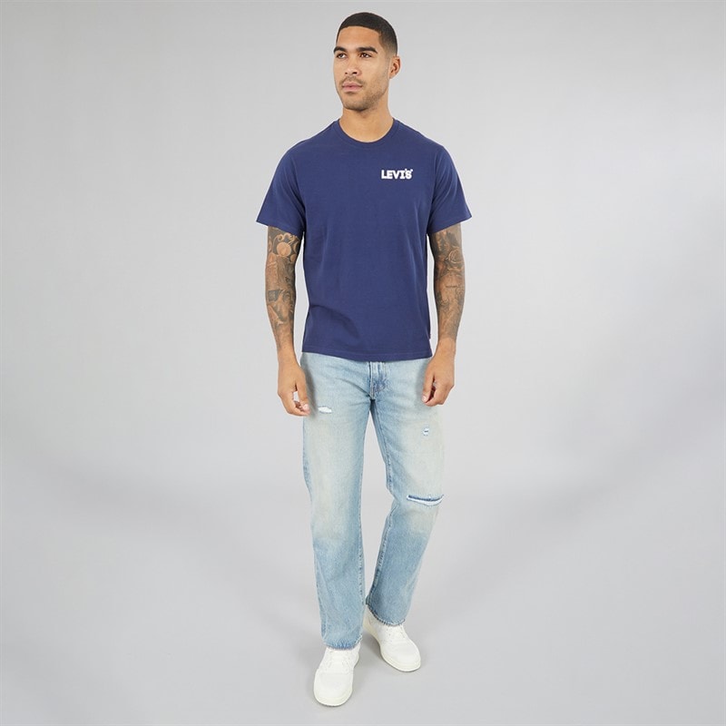 Mens 555 Relaxed Fit Jeans Style Tension - Image 4