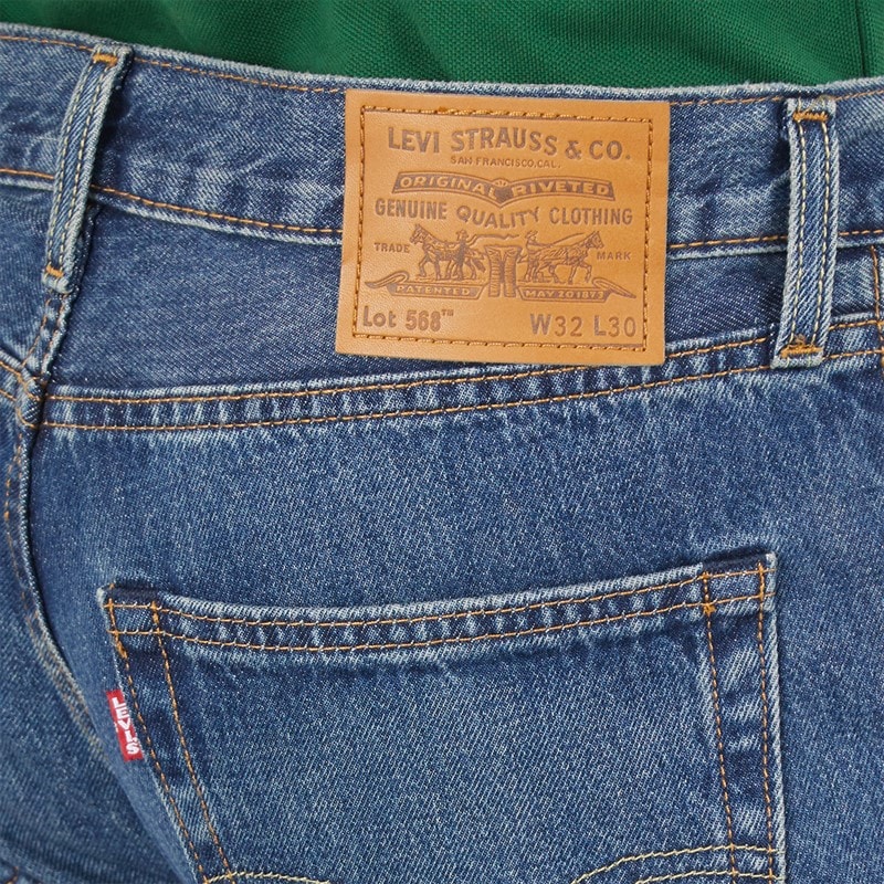 Mens 568 Loose Straight Jeans Check The Score - Image 5