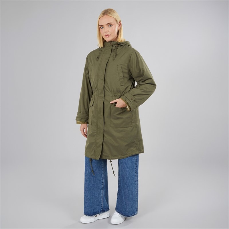 Womens Crawford 3-In-1 Jacket Olive Night - Image 5