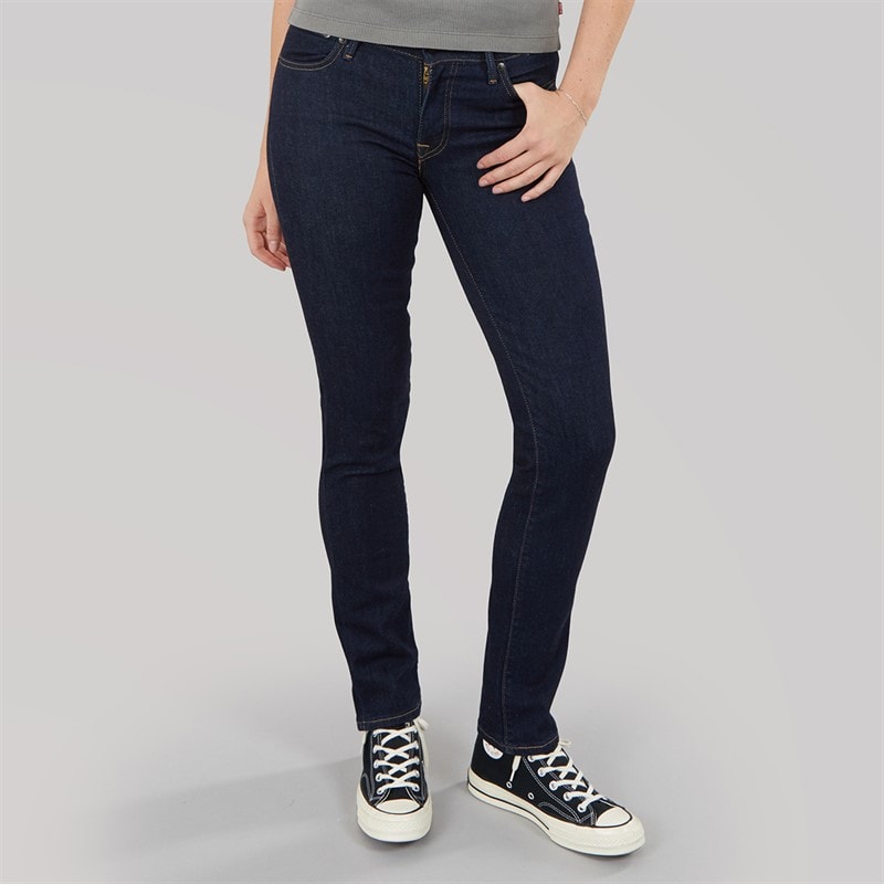 Womens 712 Slim Fit Jeans Blue Wave Rinse - Image 3