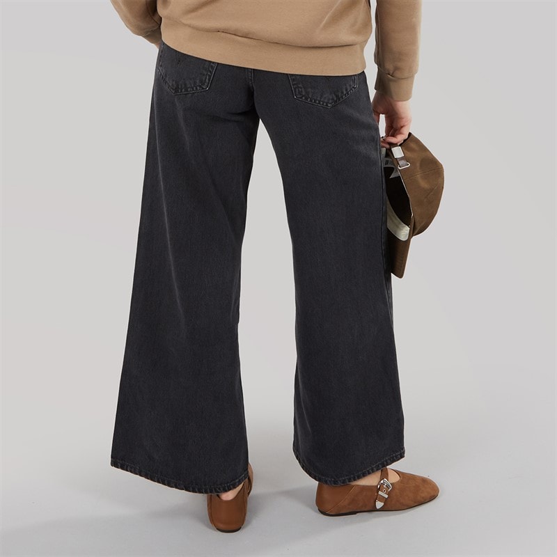 Womens 94 Baggy Wide Leg Jeans Over Exposure - Image 2