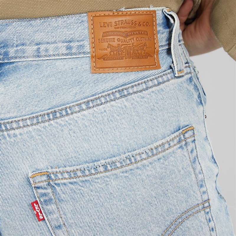 Womens Baggy Dad Jeans Fan Flare - Image 5
