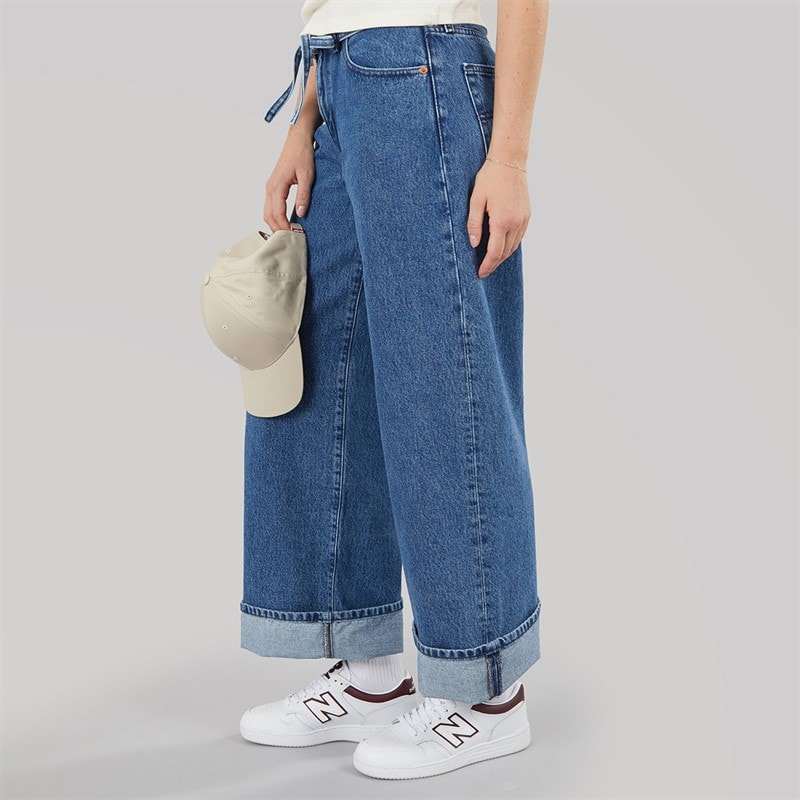 Levi's Womens Xl Straight Leg Jeans PK Medium PK Medium Wash PK