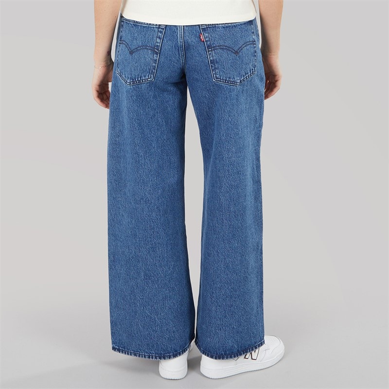 Womens Xl Straight Leg Jeans PK Medium PK Medium Wash PK - Image 2