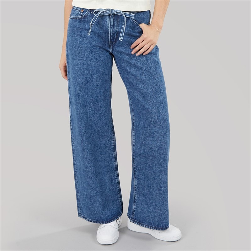 Womens Xl Straight Leg Jeans PK Medium PK Medium Wash PK - Image 3