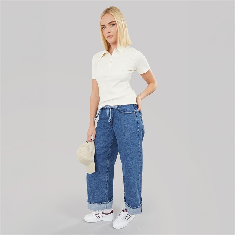 Womens Xl Straight Leg Jeans PK Medium PK Medium Wash PK - Image 4