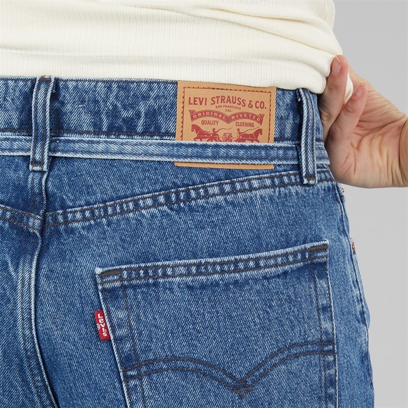 Womens Xl Straight Leg Jeans PK Medium PK Medium Wash PK - Image 5
